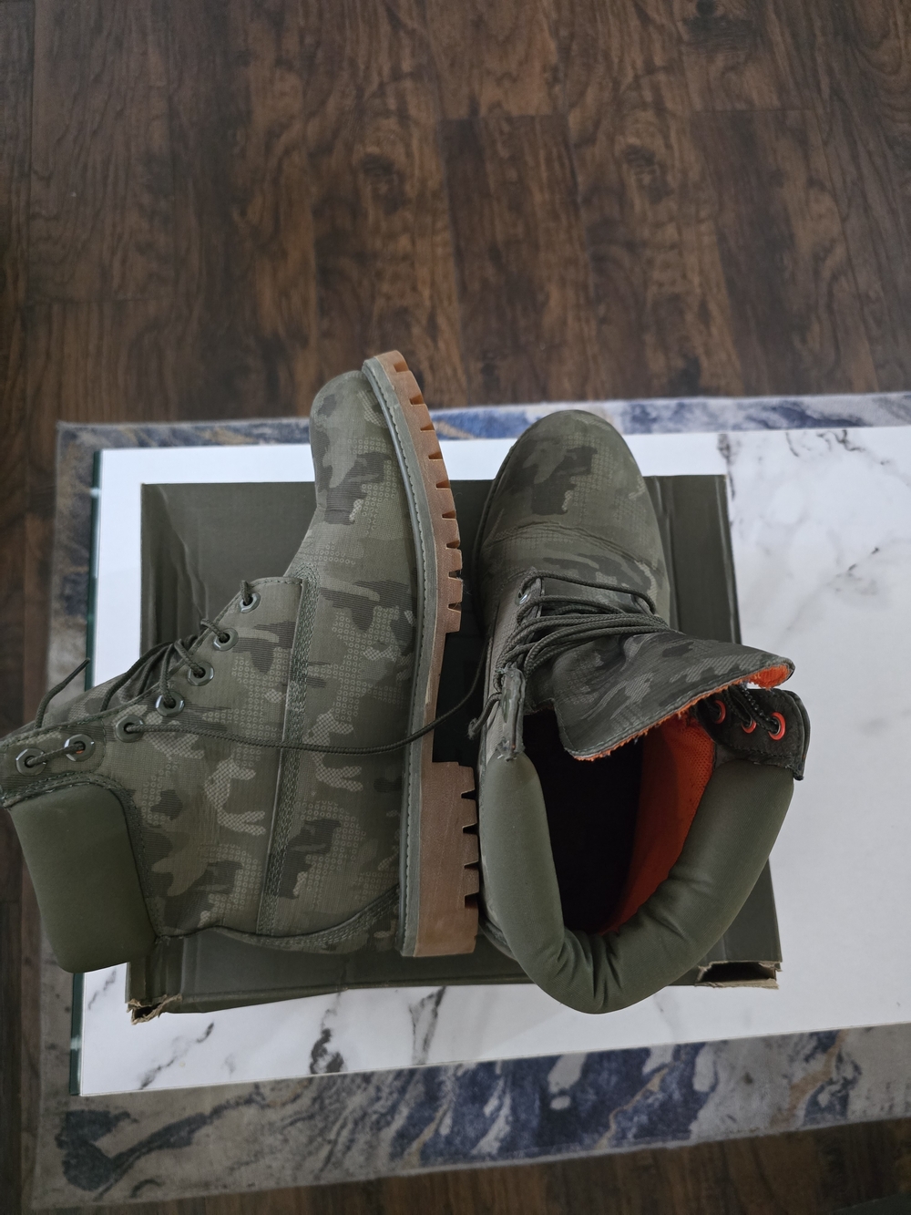 Timberland Men's Grape-Leaf Camo Boots - Picture 3 of 6